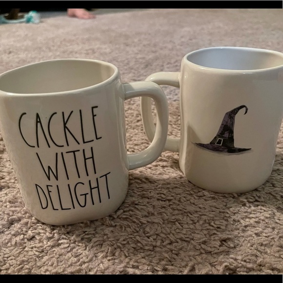 Rae Dunn Cackle with delight mug